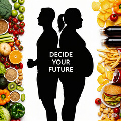Healthy vs Unhealthy Food Choices, Decide Your Future