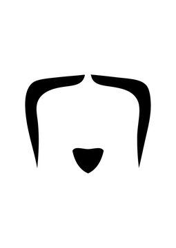 moustache bouc dessin