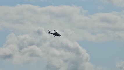 airplane in the sky