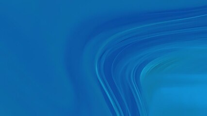 Abstract design with flowing, curved lines of deep blue.