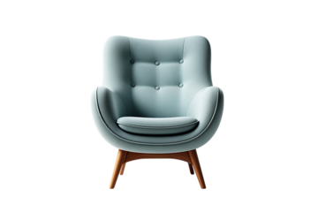 Modern Teal Upholstered Armchair Comfort and Style Redefined