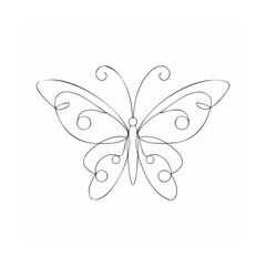 butterfly vector illustration
