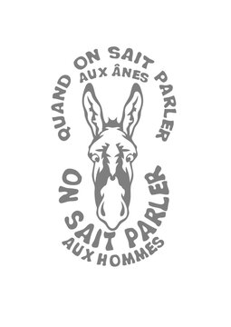 quand on sait parler ane homme expression humour