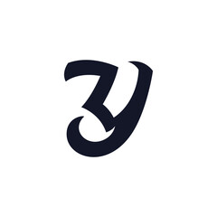 Logo design featuring a stylized letter or monogram, focusing on simplicity, uniqueness, and brand identity, suitable for businesses, startups, and personal branding.