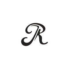 Logo design featuring a stylized letter RJ or monogram, focusing on simplicity, uniqueness, and brand identity, suitable for businesses, startups, and personal branding.