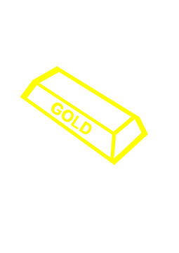 lingot or dessin gold