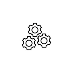Team Collaboration Gears Icon