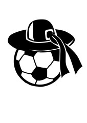 Obraz premium ballon football chapeau breton