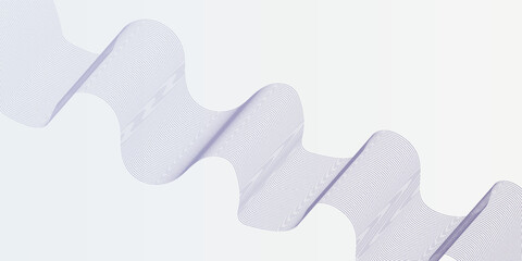 Simple modern abstract background with wavy blue lines on a white background. The blue lines create a flowing  textured pattern on the white surface art nice.