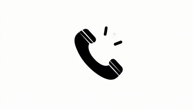Animated Phone Icon with a Burst Effect