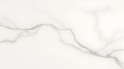 Classic pure white marble with subtle dove gray and pale beige veins forming gentle branching structures