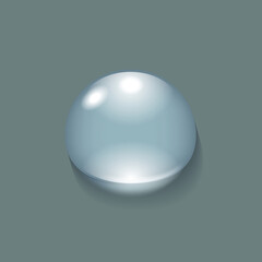 vector illustration of bubble
