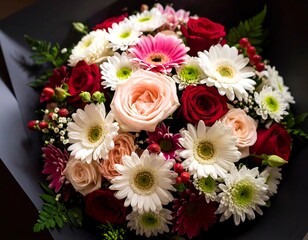 Colorful flower bouquet