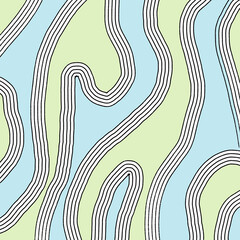 Fototapeta premium abstract seamless pattern with lines