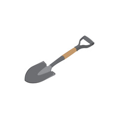 Shovel Icon Vector Design.