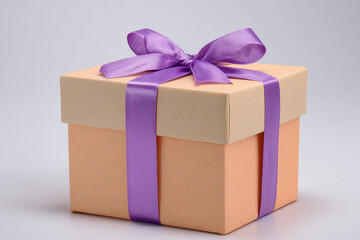 Fototapeta premium Gift box with ribbon and bow