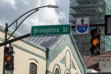 broughton ST, savannah, downtown, historic
