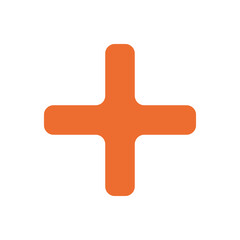 Obraz premium Heavy Plus Sign