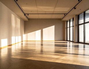 Obraz premium Empty room with sunlight (1)