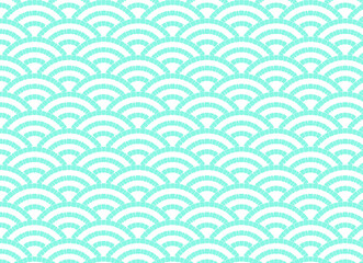 和をイメージしたドット柄 タイル 背景