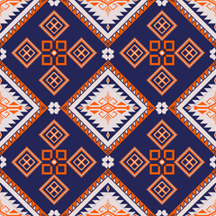 Traditional Thai damask floral pattern in gold and red tones on a dark background. Elegant seamless design inspired by Thai art and temple motifs, perfect for textiles, wallp 