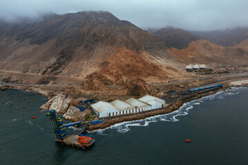 Sulfuric Acid Storage and Distribution Terminal – Coastal Tanks, Ship Unloading and Truck...