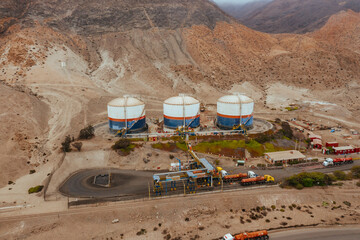 Sulfuric Acid Storage and Distribution Terminal – Coastal Tanks, Ship Unloading and Truck...
