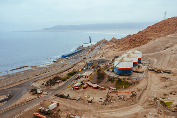 Sulfuric Acid Storage and Distribution Terminal – Coastal Tanks, Ship Unloading and Truck...