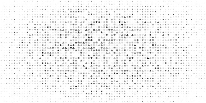 Stars pattern background. Abstract celebration award objects wallpaper. Grid lines texture. Cells repeating pattern. White background. Vector eps 10