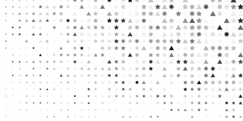 Stars pattern background. Abstract celebration award objects wallpaper. Grid lines texture. Cells repeating pattern. White background. Vector eps 10