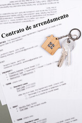 Rental, Tenancy or Residential Lease Contrato de arrendamento agreement contract in Portuguese or Spanish. Short and long term rentals in Portugal and Spain, housing searching crisis, rising prices.
