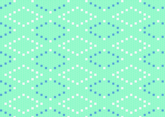 和をイメージしたドット柄 タイル 背景