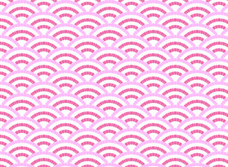 和をイメージしたドット柄 タイル 背景