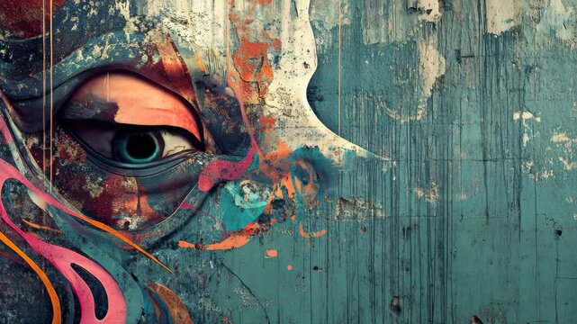 Abstract Portrait of a Woman - Cinematic