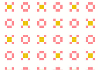 和をイメージしたドット柄 タイル 背景