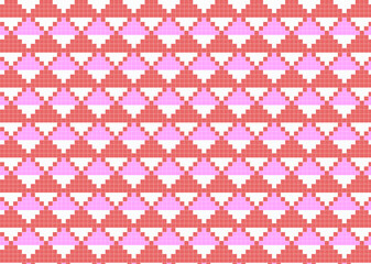 和をイメージしたドット柄 タイル 背景