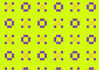 和をイメージしたドット柄 タイル 背景