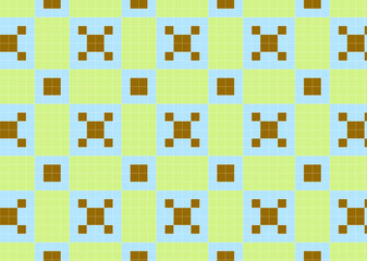 和をイメージしたドット柄 タイル 背景