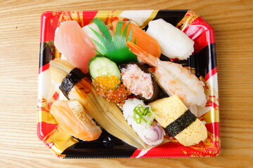 にぎり寿司弁当　和食