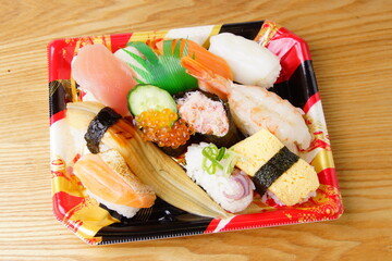 にぎり寿司弁当　和食