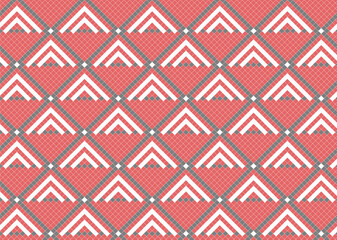 和をイメージしたドット柄 タイル 背景