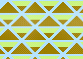 和をイメージしたドット柄 タイル 背景