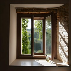 Fototapeta premium window with a view