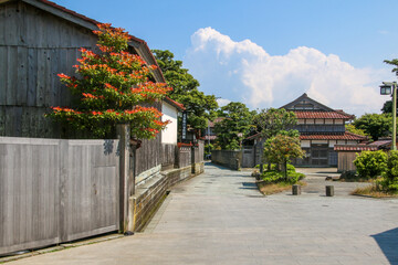 北前船主集落 © Hick