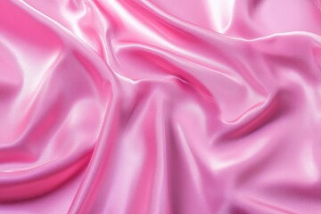 Obraz premium Gradient pink background blending hot pink to pastel pink with a glossy, shiny effect, dynamic and eye-catching