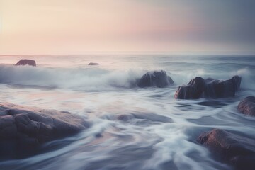 Obraz premium sunset over the sea