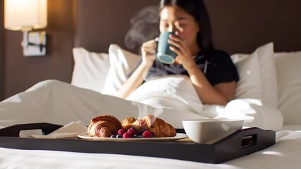 young woman reading book