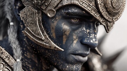 Warrior portrait