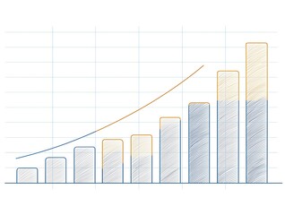 Business Graphs & Charts: Modern Financial Data Visualization for Marketing Growth and Performance Analysis