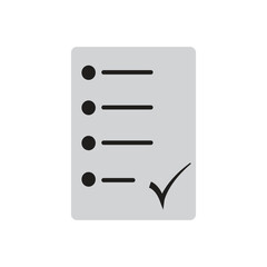 check mark logo icon illustration flat
